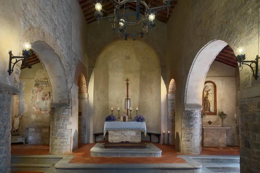 The nave, looking towards the altar